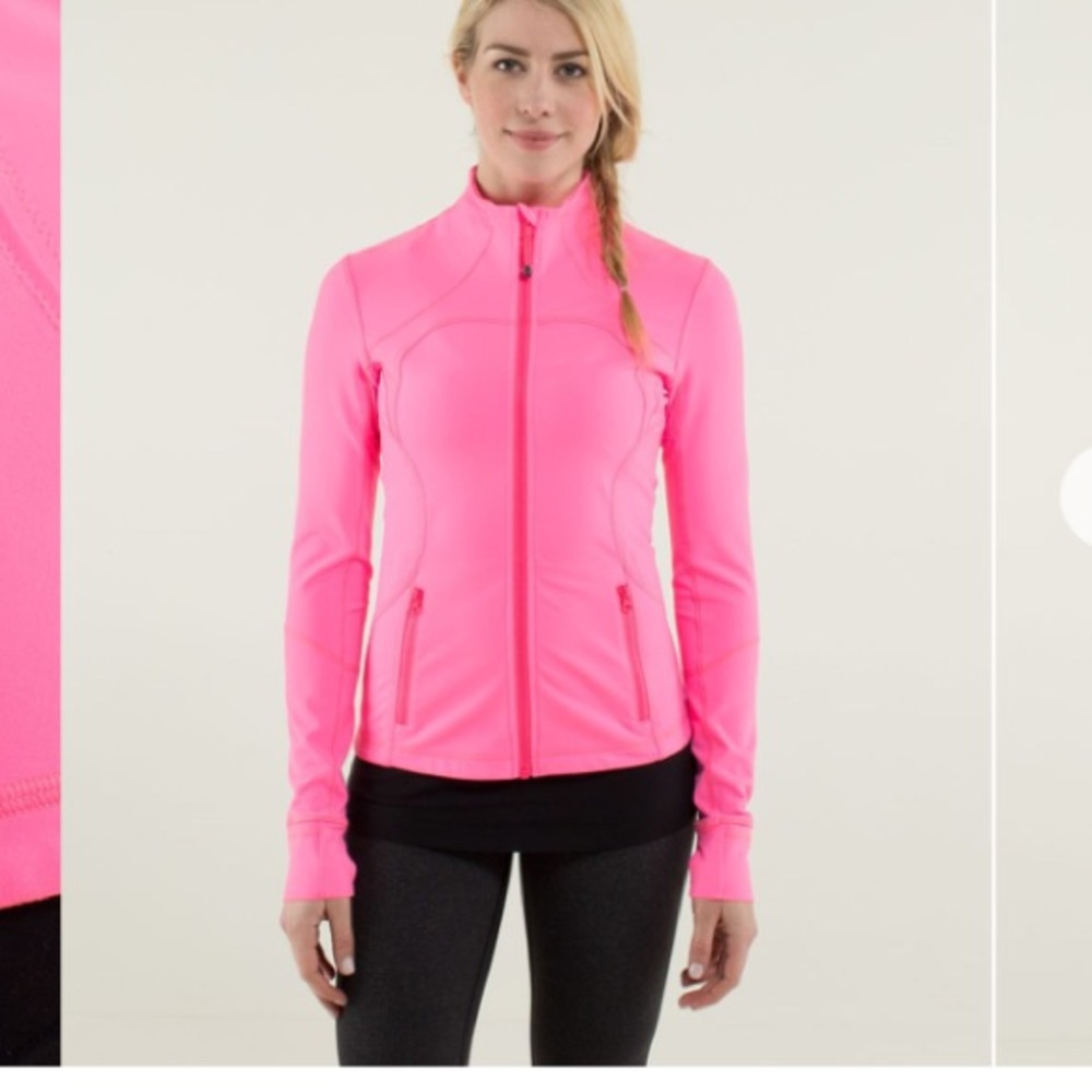 Lululemon Pink Forme Jacket 8